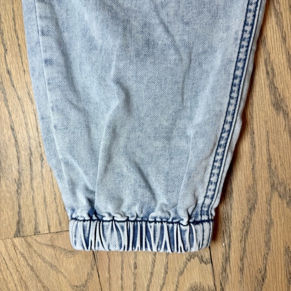 Joe's Jeans Women's French Terry Light Blue Distressed Jogger Jeans Size 26 - Picture 7 of 13